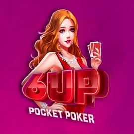Logo of 6 Up Pocket Poker from FlipLuck at 7Gear Casino