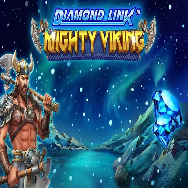 Diamond Link Mighty Viking casino game by Greentube – featured logo at 7Gear Casino