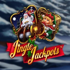 Jingle Jackpots slot logo by Dragon Gaming at 7Gear CasinoJingle Jackpots