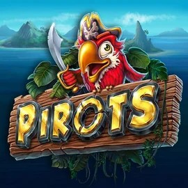 Pirots slot logo by ELK Studios at 7Gear CasinoPirots